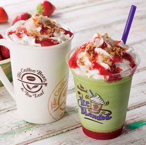 世界のCoffeeBean&TeaLeaf 2種類の抹茶ドリンク発売開始《春限定》